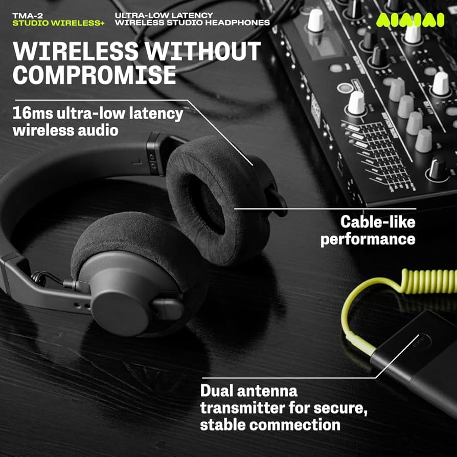 【美品・試聴のみ数回】AIAIAI TMA-2 Studio Wireless+ TMA-2 Studio Wireless+ | Uncompressed audio | AIAIAI